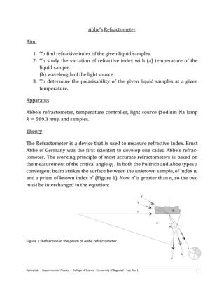 Auto Abbe refractometer department Store|abbe refractometer pdf.